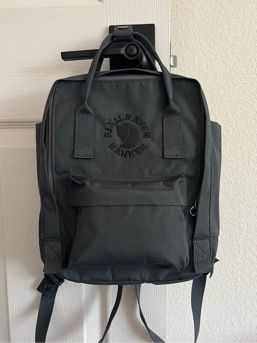 Fjallraven Mini Charcoal Grey Backpack